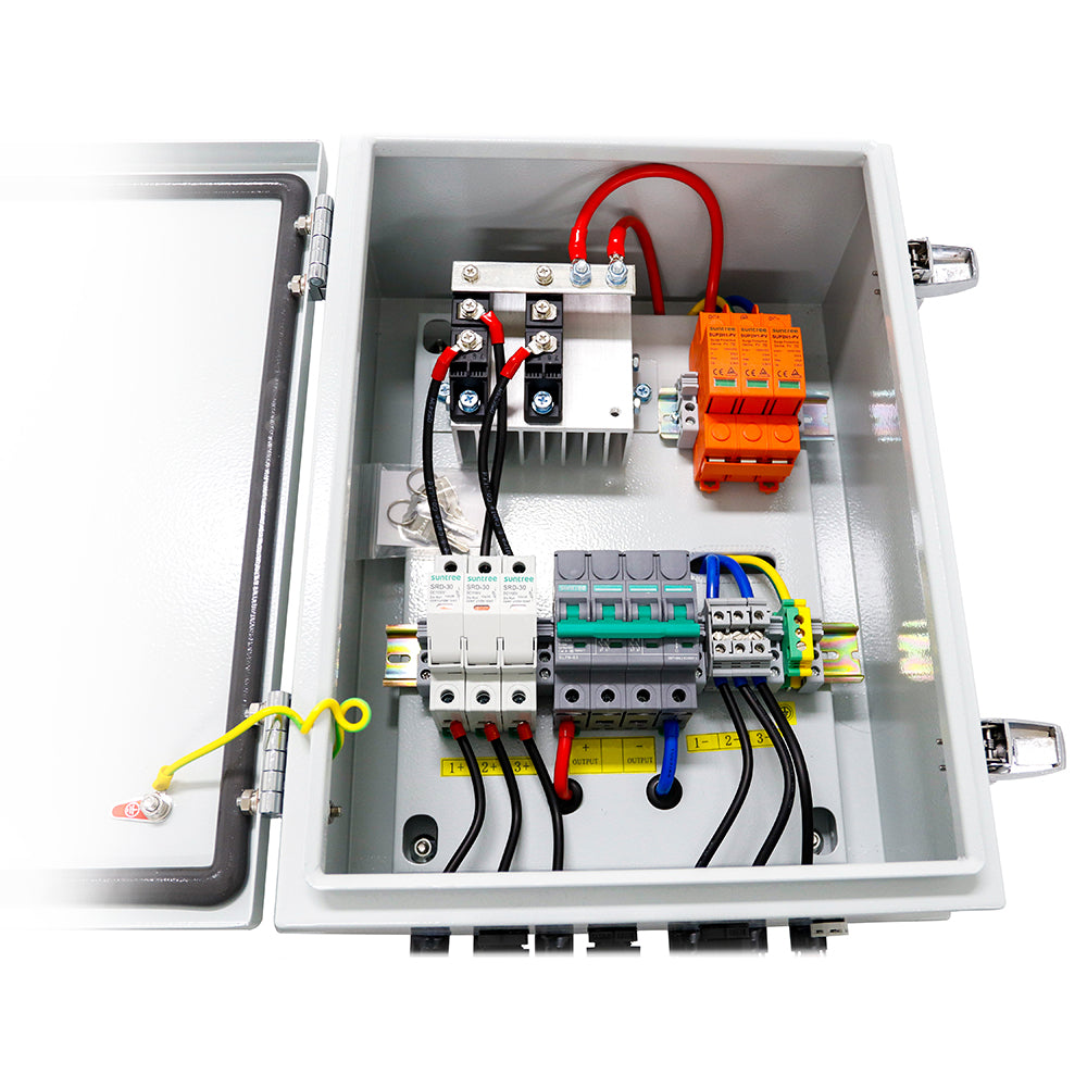 AIMS Power 24VDC Off-Grid Solar Kit | 1980 Watt Solar + 6000 Watt Pure Sine Inverter Charger