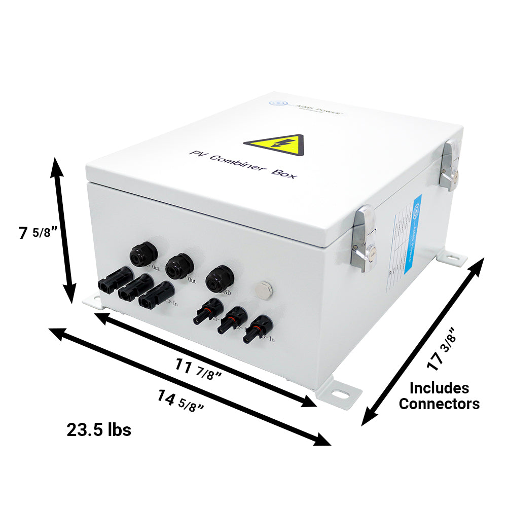 AIMS Power 24VDC Off-Grid Solar Kit | 1980 Watt Solar + 6000 Watt Pure Sine Inverter Charger