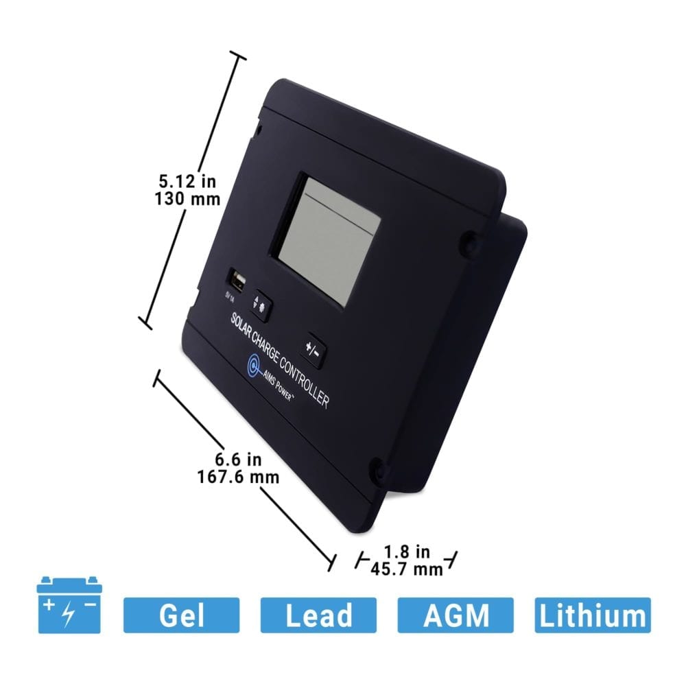 AIMS Power 24VDC Off-Grid Solar Kit | 480 Watt Solar + 2500 Watt Modified Sine Inverter