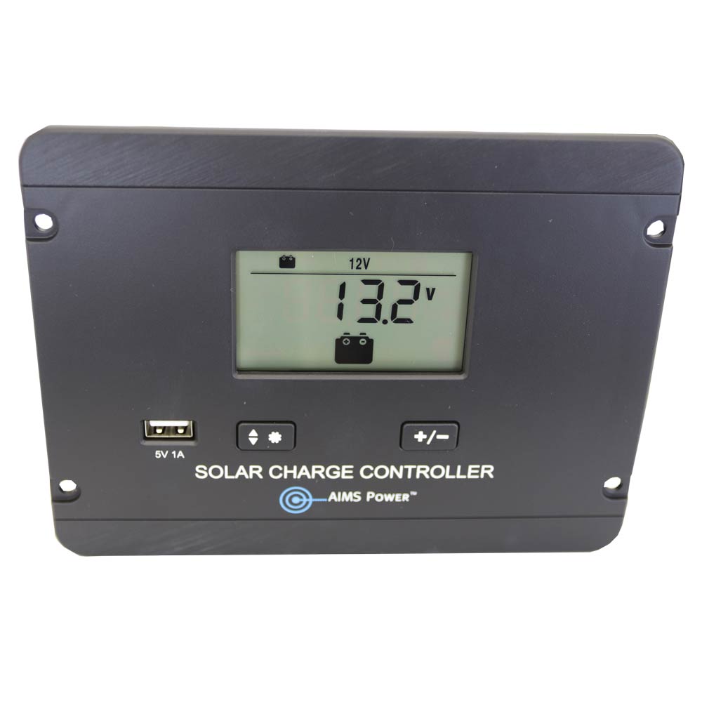 30 Amp PWM Flush Mount Solar Charge Controller