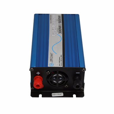 AIMS Power 300 Watt 12 Volt Pure Sine Power Inverter Top & Side View