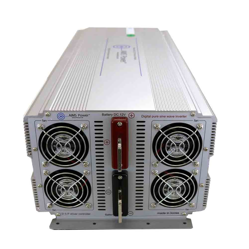 AIMS Power 5000 Watt 48 Volt Pure Sine Inverter Side View