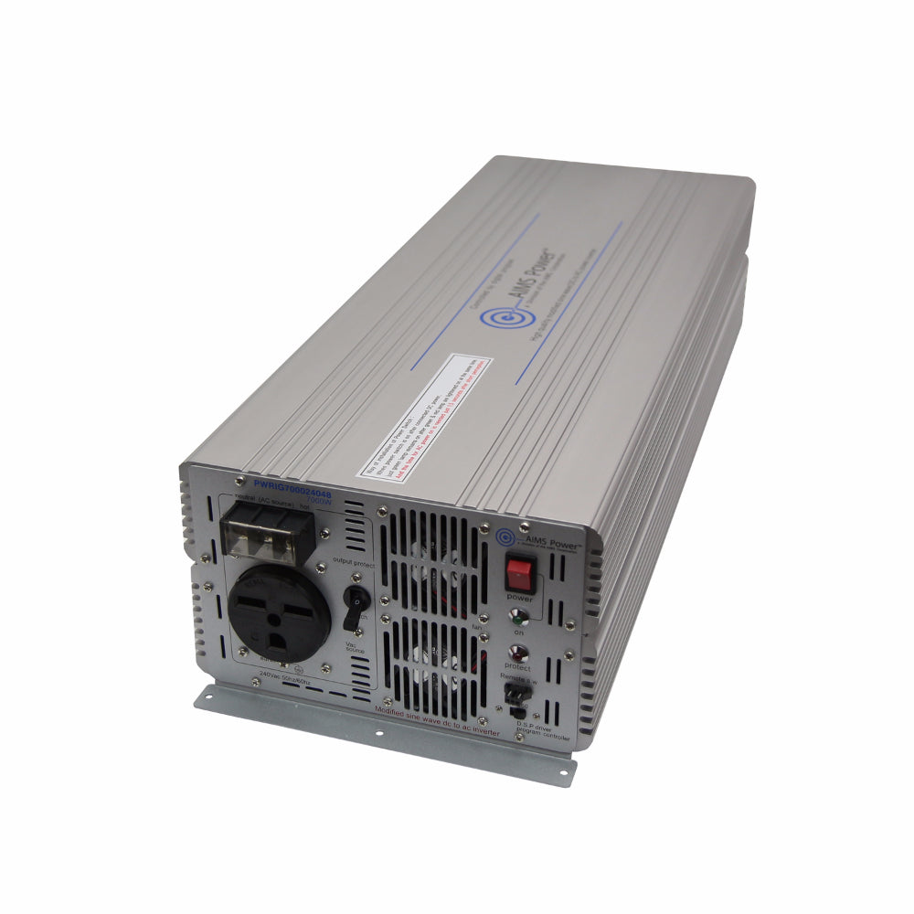 AIMS Power 7000 Watt 48 Volt Industrial Grade Modified Sine Power Inverter