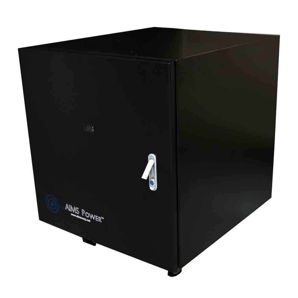 AIMS Power Battery Cabinet - Holds 4 Batteries