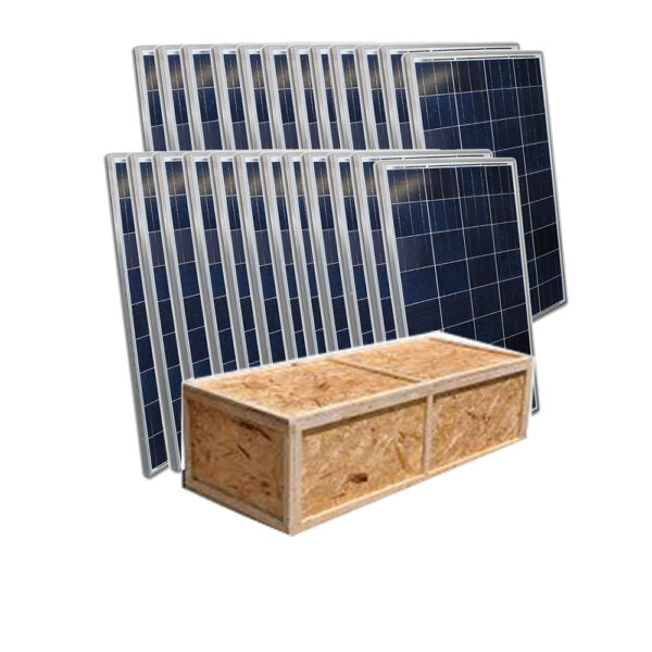 AIMS Power PV330MONO Monocrystalline Solar Panel With Aluminum Frame - 24-Pack - 330 Watts