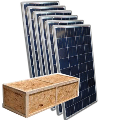 AIMS Power PV330MONO Monocrystalline Solar Panel With Aluminum Frame - 6-Pack - 330 Watts
