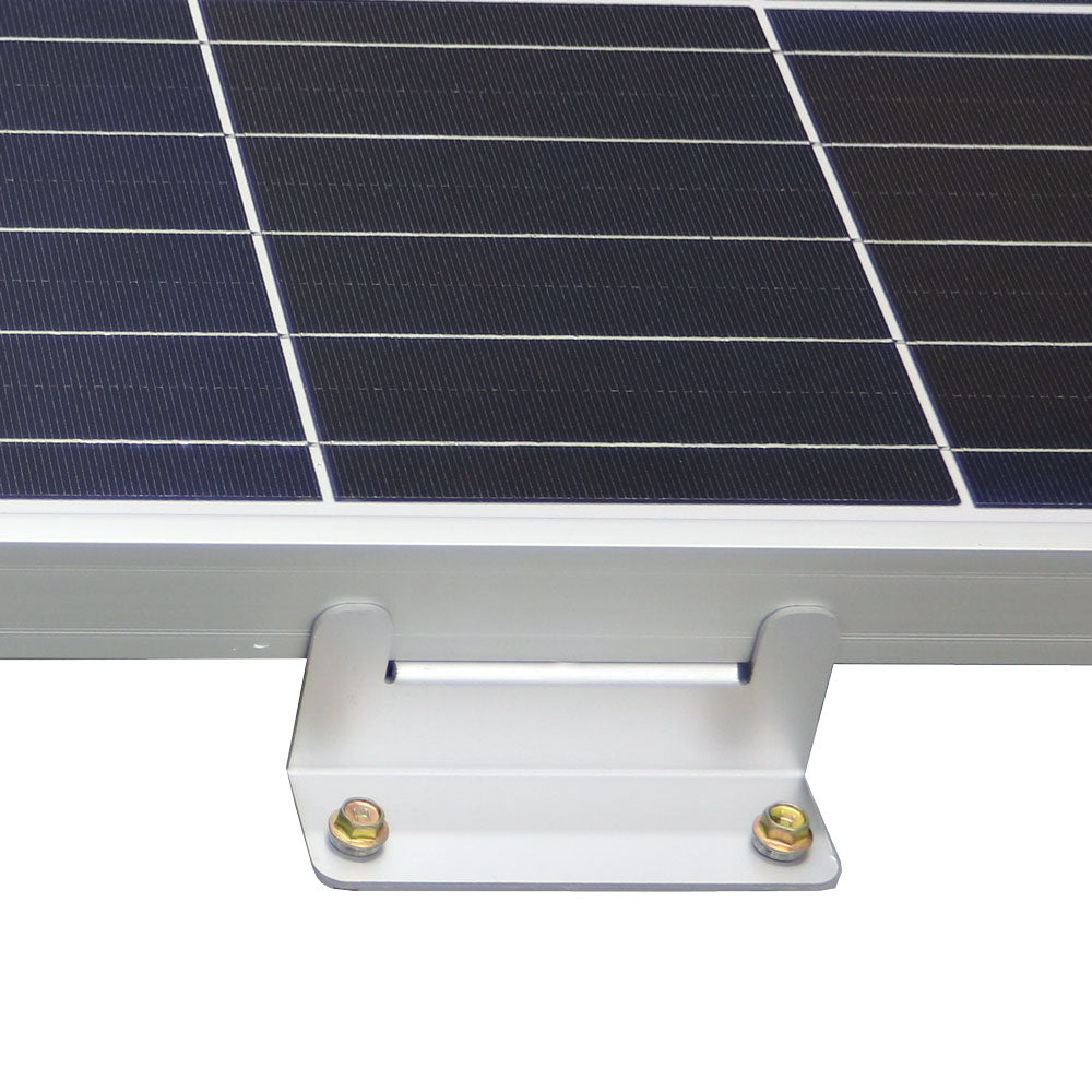 Autosolar Kit de fixation pour 1 module solaire pour toit en tôle Autosolar Kit de fixation pour 1 module solaire pour toit en tôle