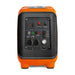 ALP 1000W Portable Propane Generator Orange and Black Front View With Control Panel