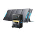 Anker 767/SOLIX F2000 Solar Generator With Two SOLIX PS400 Solar Panels Plus Expansion Battery