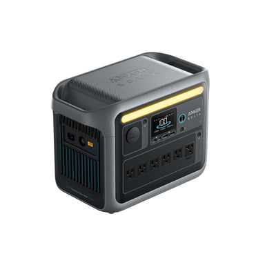 Anker SOLIX C1000X Portable Power Station Left And Front View