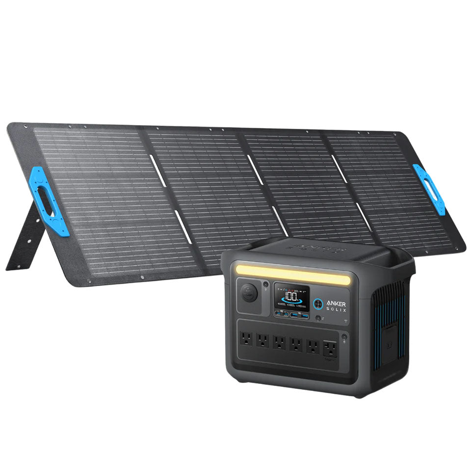 Anker SOLIX C1000X with 200W Solar Panel