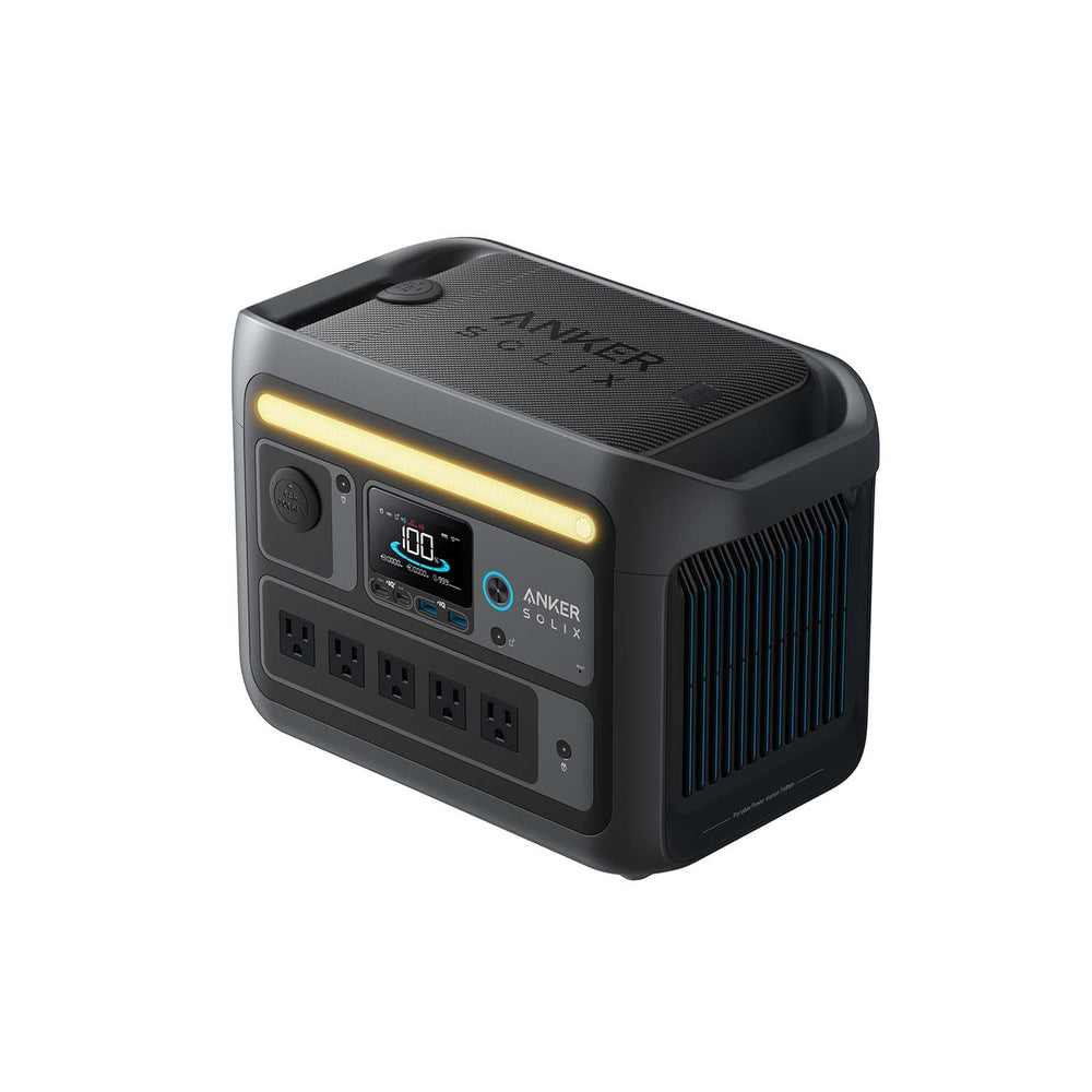 Anker SOLIX C800X Front And Right View