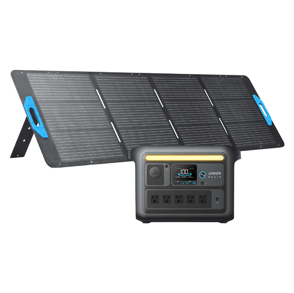 Anker SOLIX C800X With 1 200W Portable Solar Panel