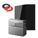 Anker SOLIX E10 Essential Power Backup Kit with one battery, eight 440W rigid solar panels and a Rich Solar panel extension cable