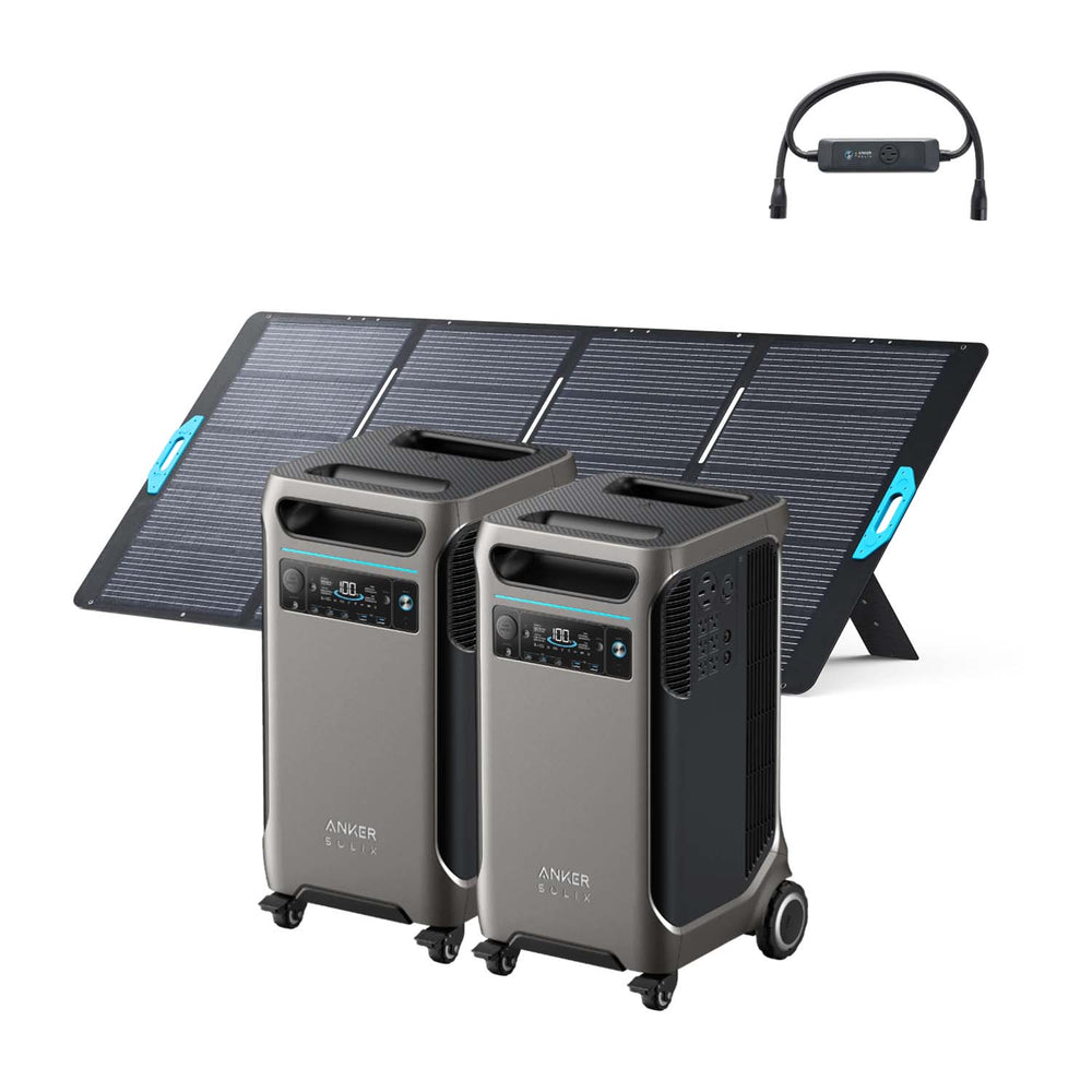 Anker SOLIX F3800 x 2 + Double Power Hub