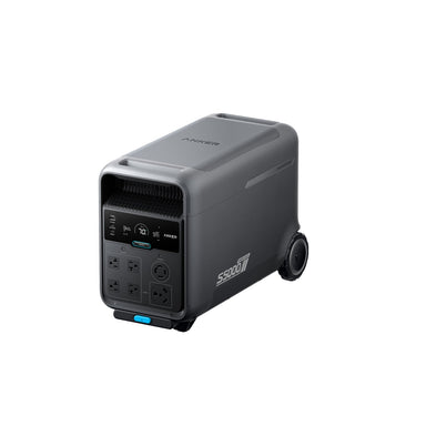 Anker SOLIX S5000 portable power station front three-quarter view