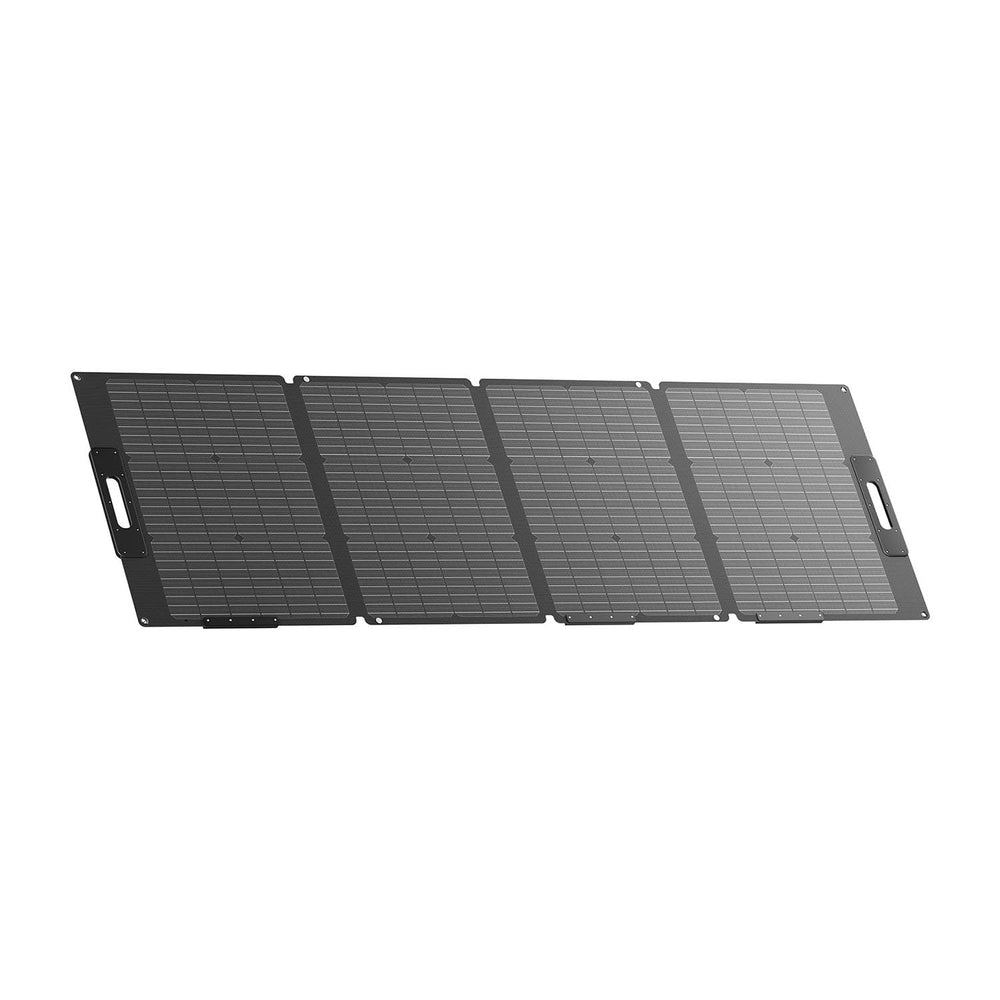 Bluetti PV120S Solar Panel Standing Up Facing Right