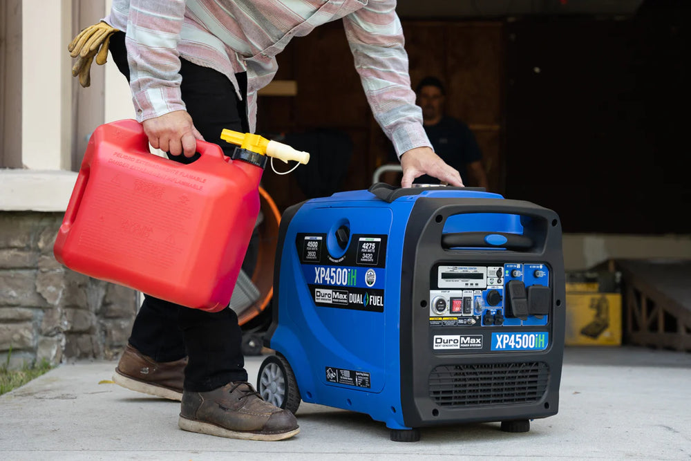 DuroMax XP4500iH Generator Getting Filled With Gasoline