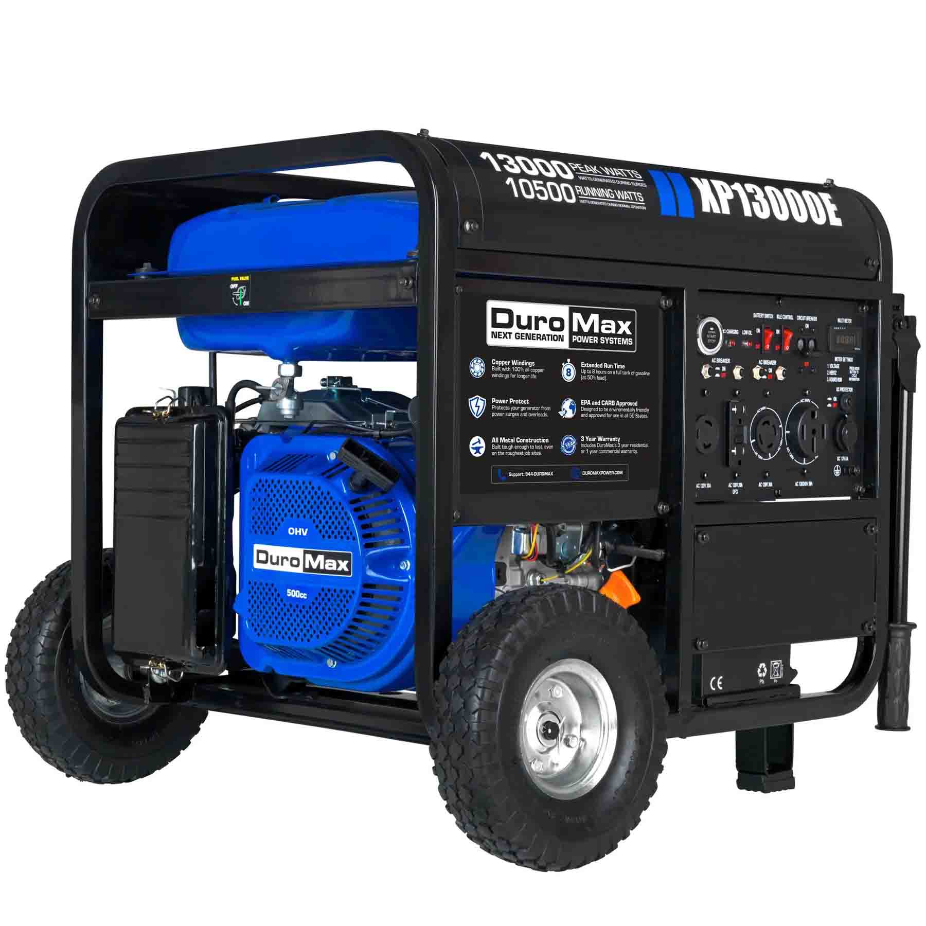 DuroMax XP13000E Gasoline Portable Generator