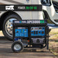 The DuroMax XP13000HX Dual Fuel Portable Generator Provides Power On-The-Go