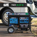 The DuroMax XP13000HX Dual Fuel Portable Generator Provides Power On-The-Go