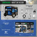 DuroMax XP13000HXT Tri-Fuel Portable HXT Generator Dimensions