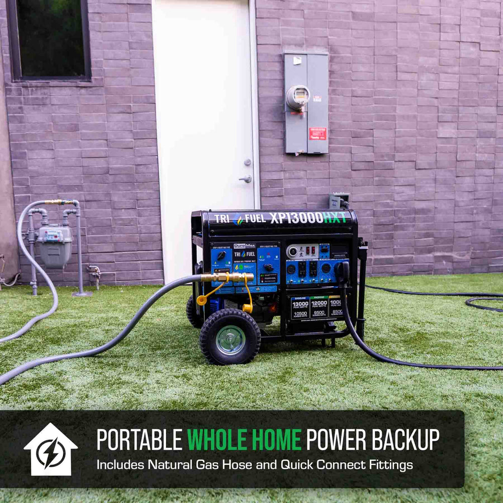 The DuroMax XP13000HXT Generator Can Provide Portable Whole Home Power Backup