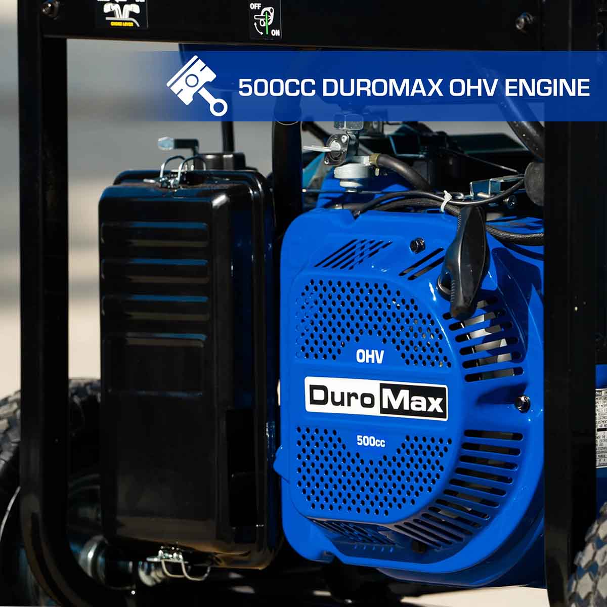 DuroMax XP13000X Generator 500cc OHV Engine