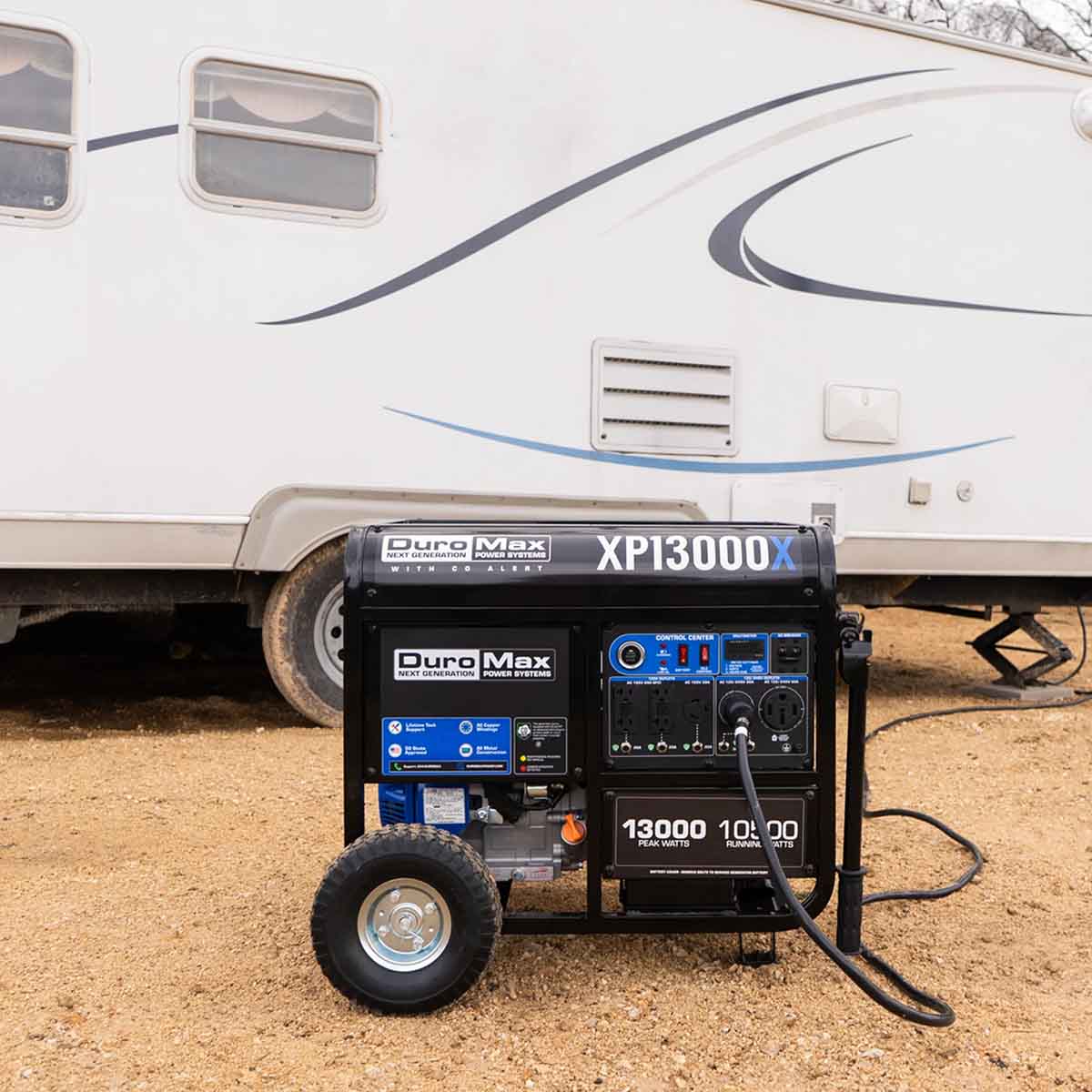 DuroMax XP13000X Generator Powering An RV