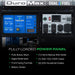 DuroMax XP13750HX power panel with push button start, digital multimeter, 50A home backup outlet, 30A 120/240V outlet and 20A GFCI outlets