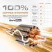 DuroMax XP13750HXT 100 percent copper windings compared with aluminum windings
