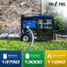 DuroMax XP13750HXT on a natural gas line, rated 13,750 gasoline, 13,000 propane and 11,250 natural gas peak watts