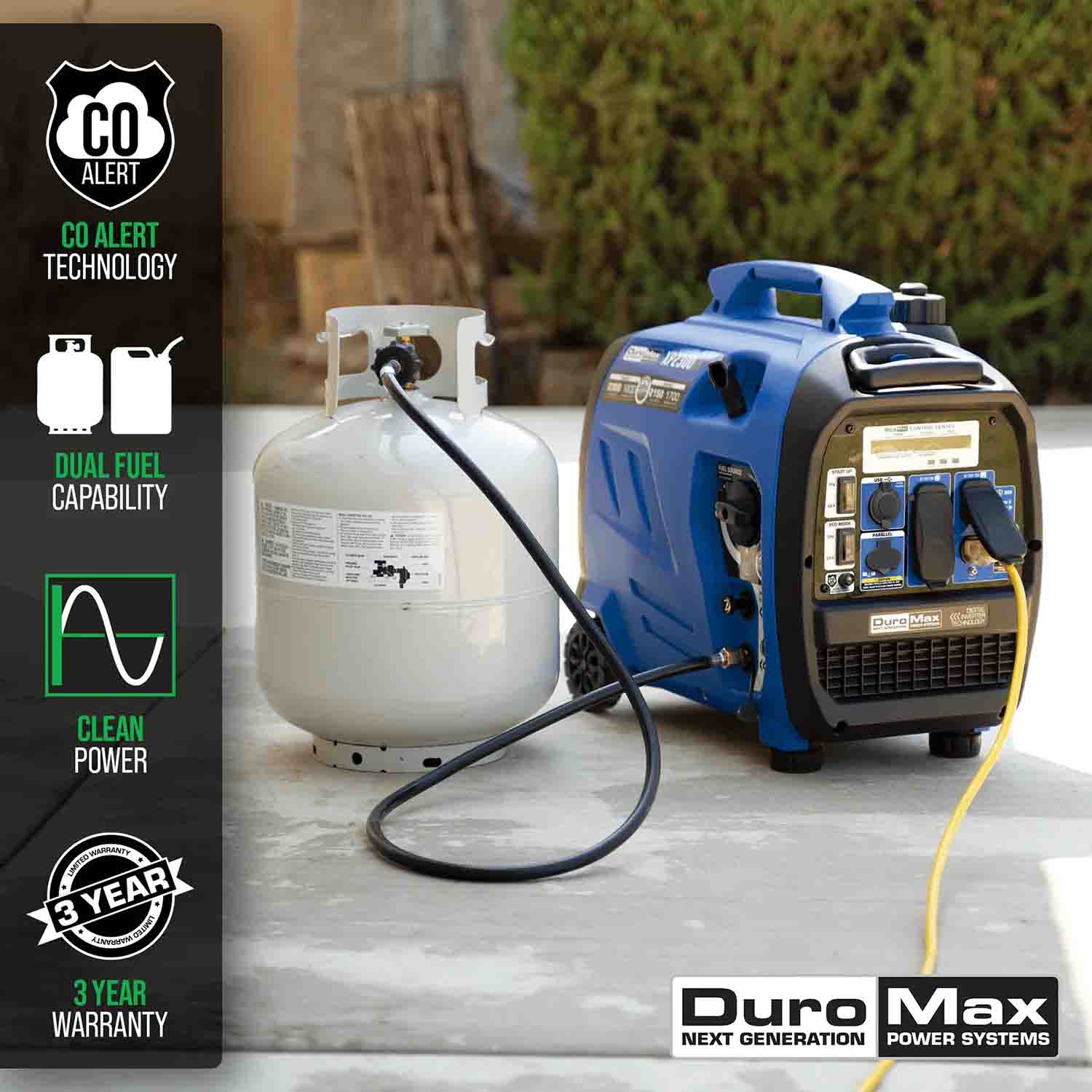 DuroMax XP2300iH Generator Features