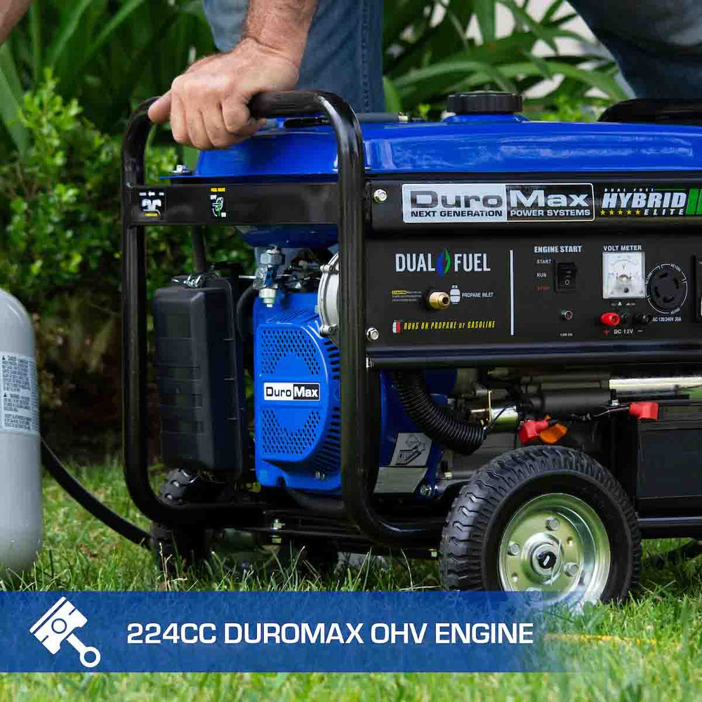 DuroMax XP5500EH Generator 224cc OHV Engine
