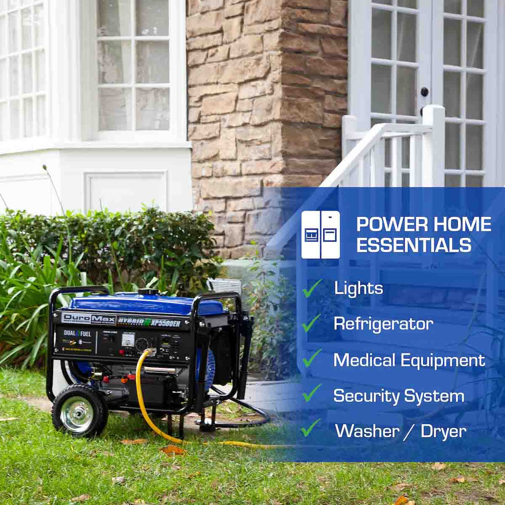 DuroMax XP5500EH Generator Can Power Your Essential Home Appliances