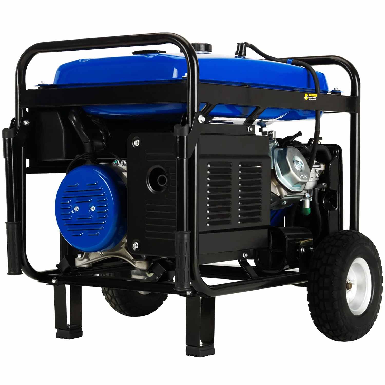 DuroMax XP8500EH Generator Side and Rear View