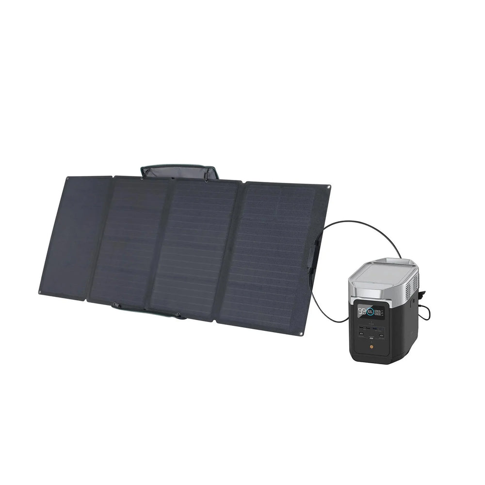 EcoFlow DELTA 2 With A 160W Portable Solar Panel