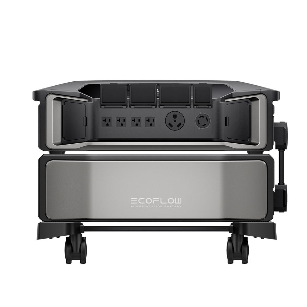 EcoFlow DELTA Pro Ultra Front View With Open Ports