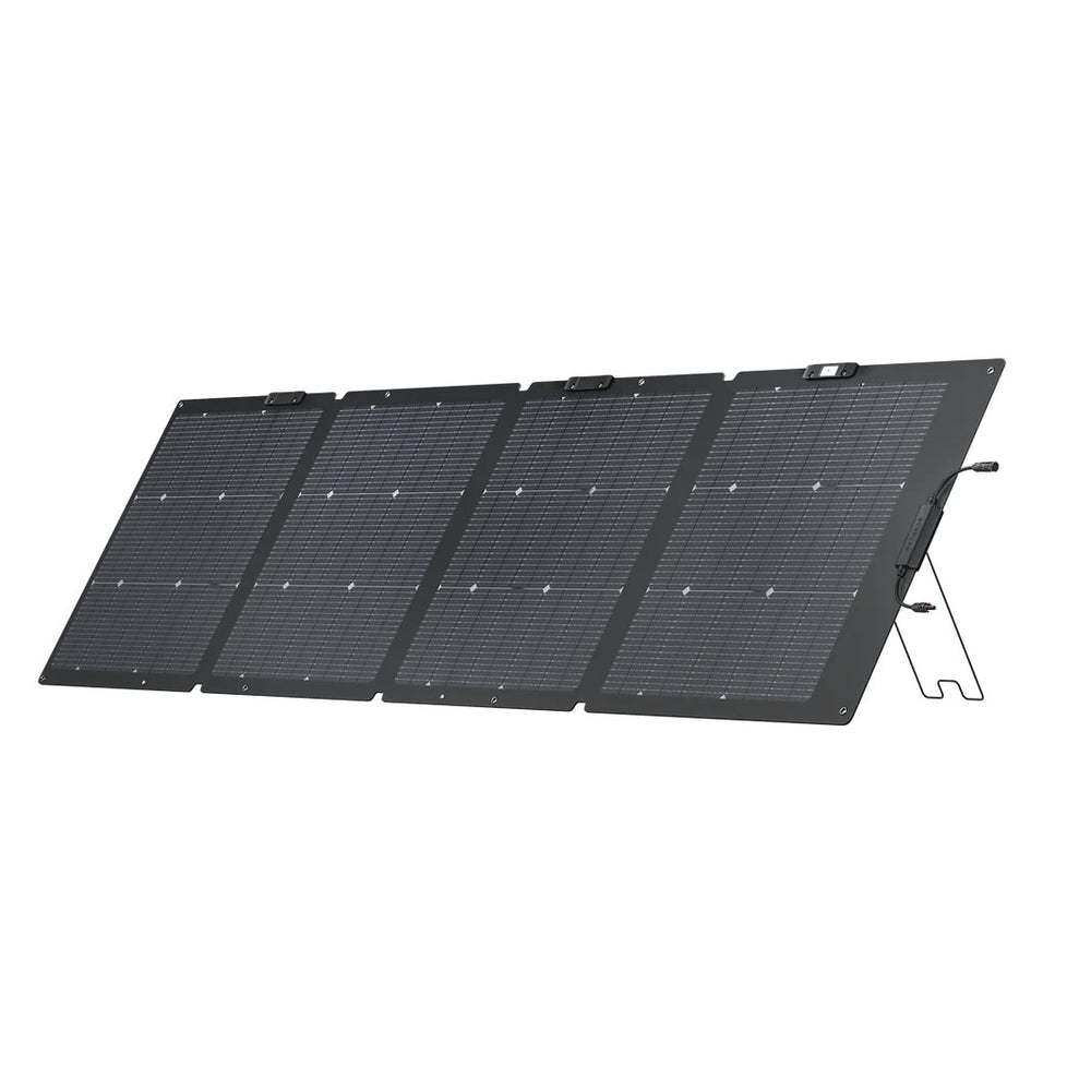 EcoFlow NextGen 220W Bifacial Portable Solar Panel Front View