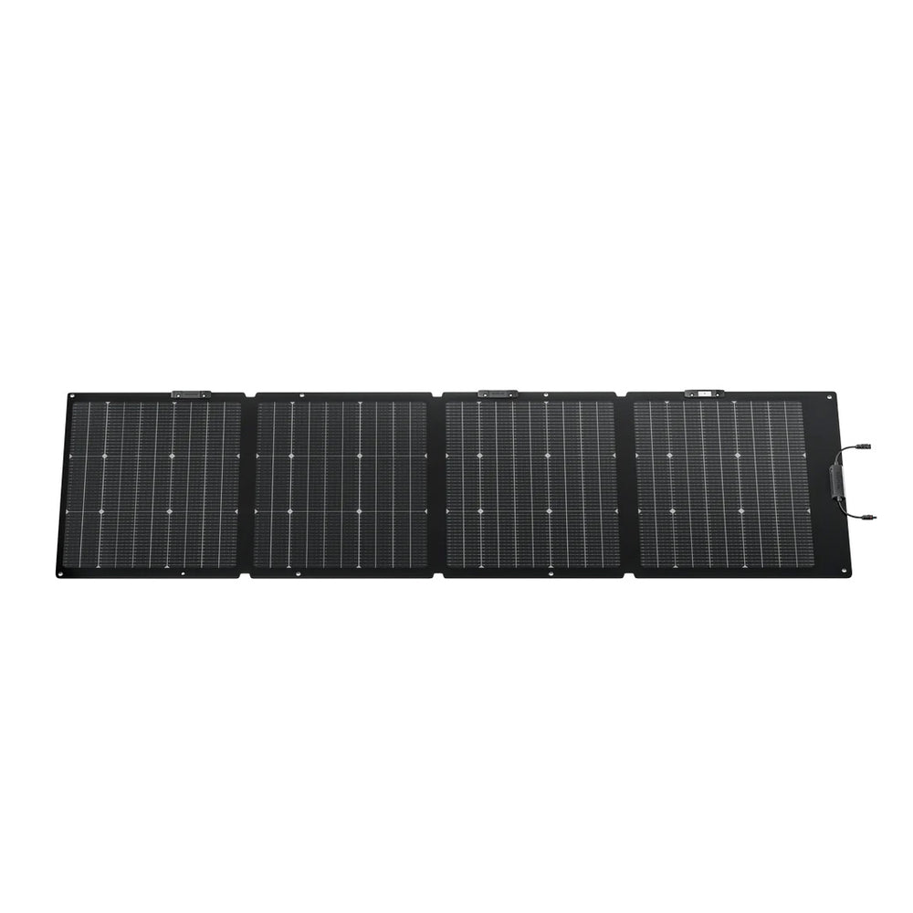 EcoFlow NextGen 220W Bifacial Portable Solar Panel Laid Flat