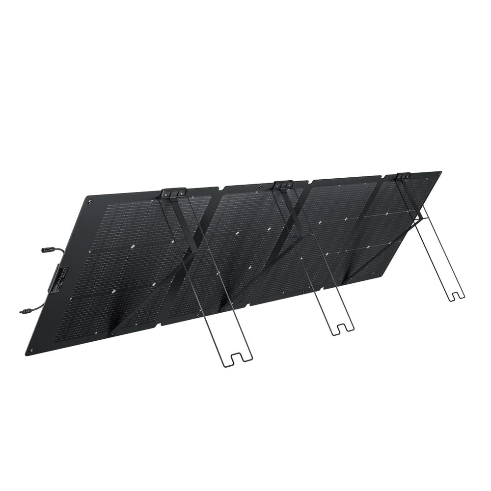 EcoFlow NextGen 220W Bifacial Portable Solar Panel Rear View