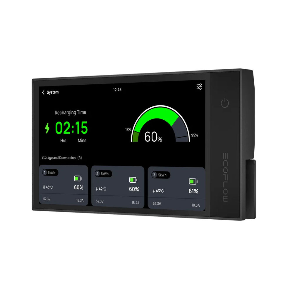 EcoFlow Power Kit Console Front and Side View