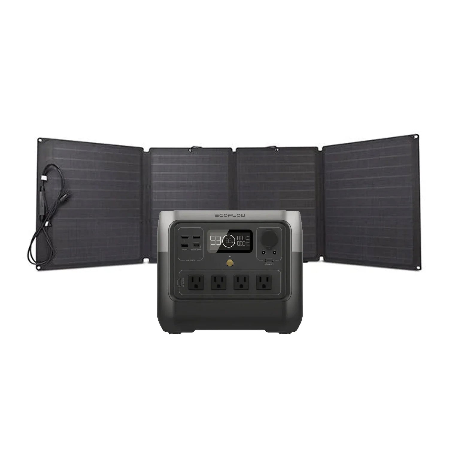 EcoFlow RIVER 2 Pro Portable Power Station | 768Wh | 800W | 220W Solar Input