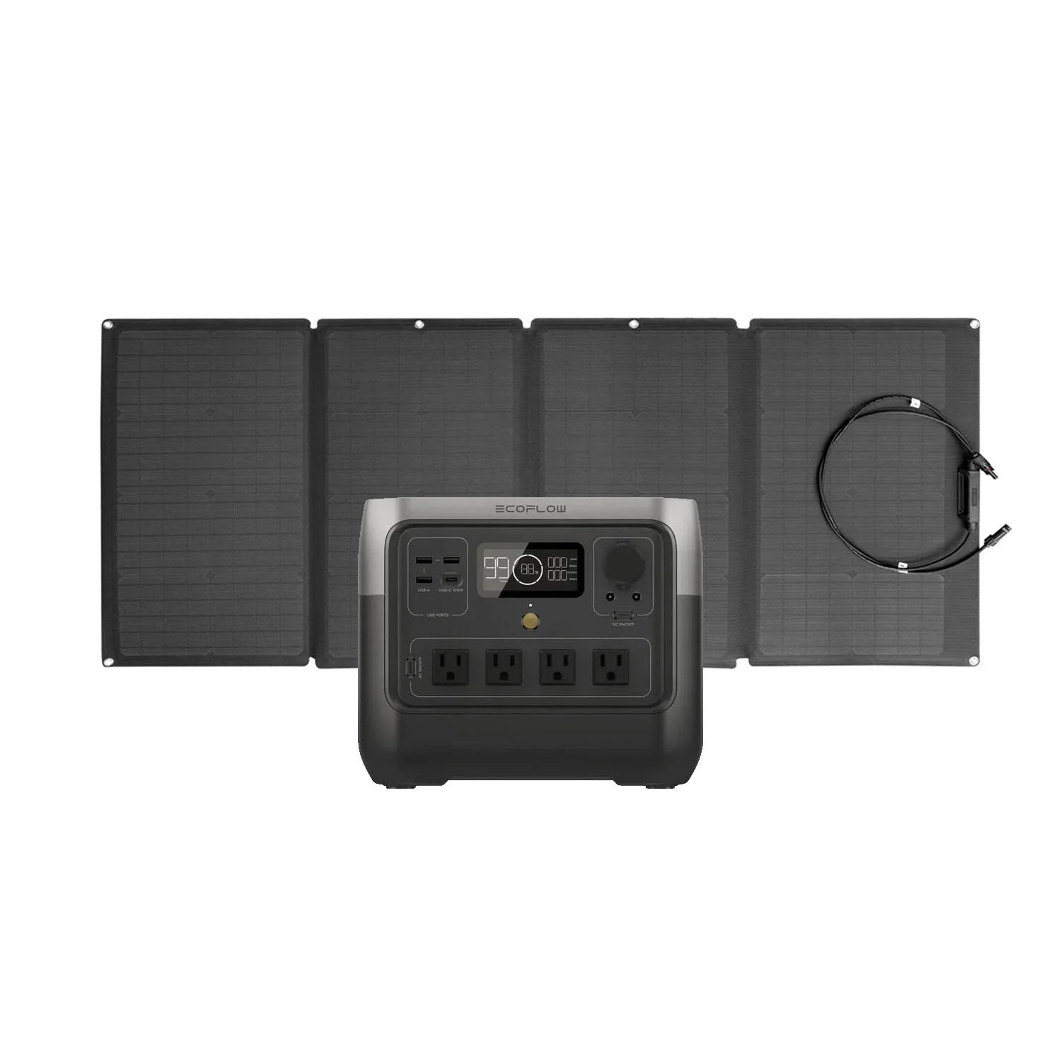 EcoFlow RIVER 2 Pro Portable Power Station | 768Wh | 800W | 220W Solar Input