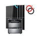 EcoFlow TITAN 5000 Classic Whole-Home Battery Backup with 2 batteries, four SunGold 550W Solar Panels and a Rich Solar 50 ft Cable Set