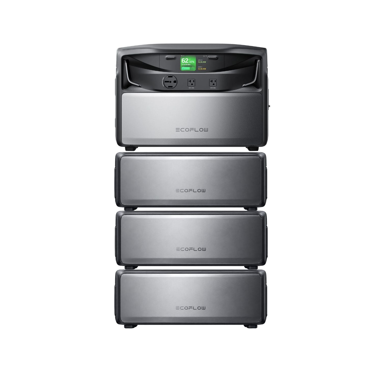 EcoFlow TITAN 5000 Plus Whole-Home Battery Backup with 4 batteries
