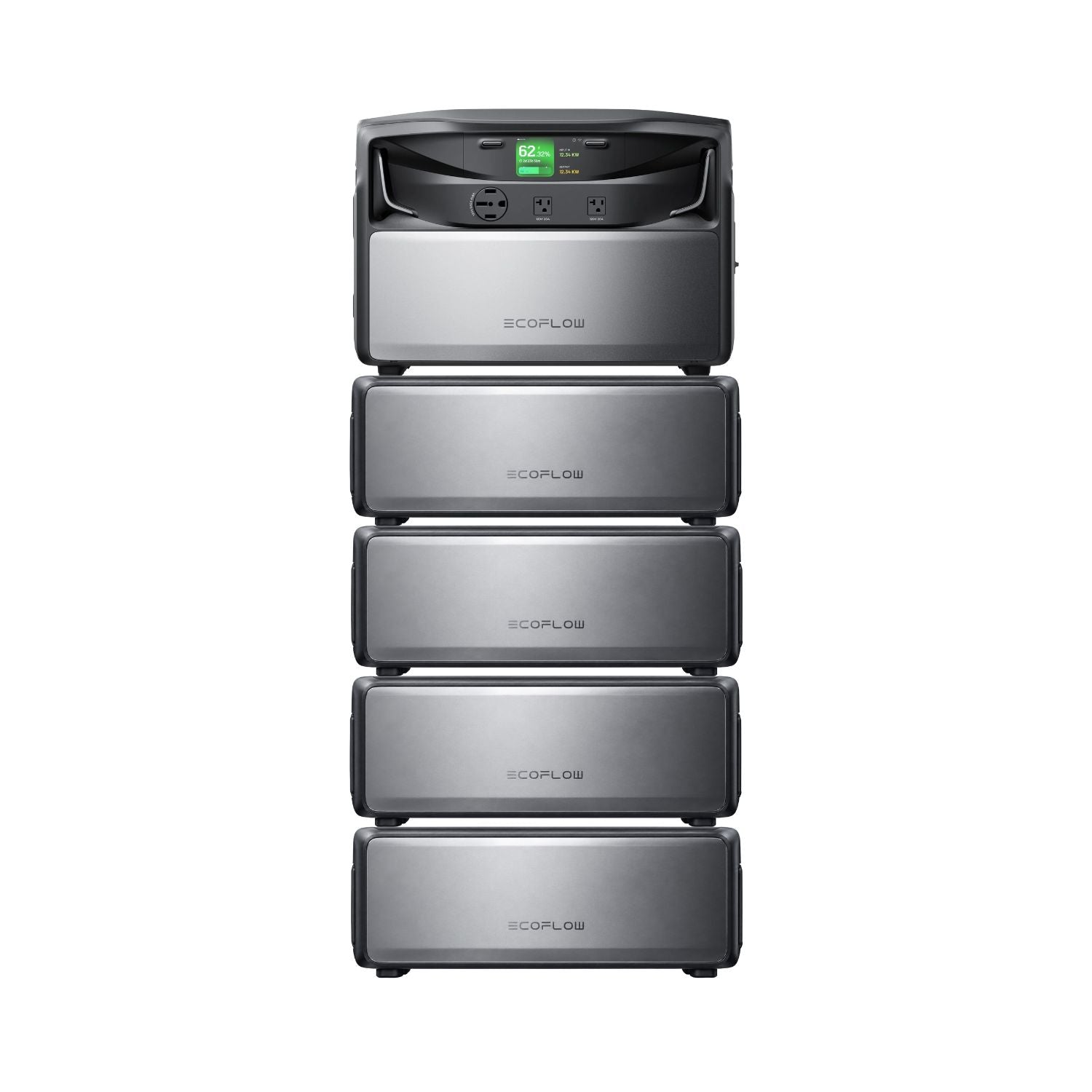 EcoFlow TITAN 5000 Plus Whole-Home Battery Backup with 5 batteries