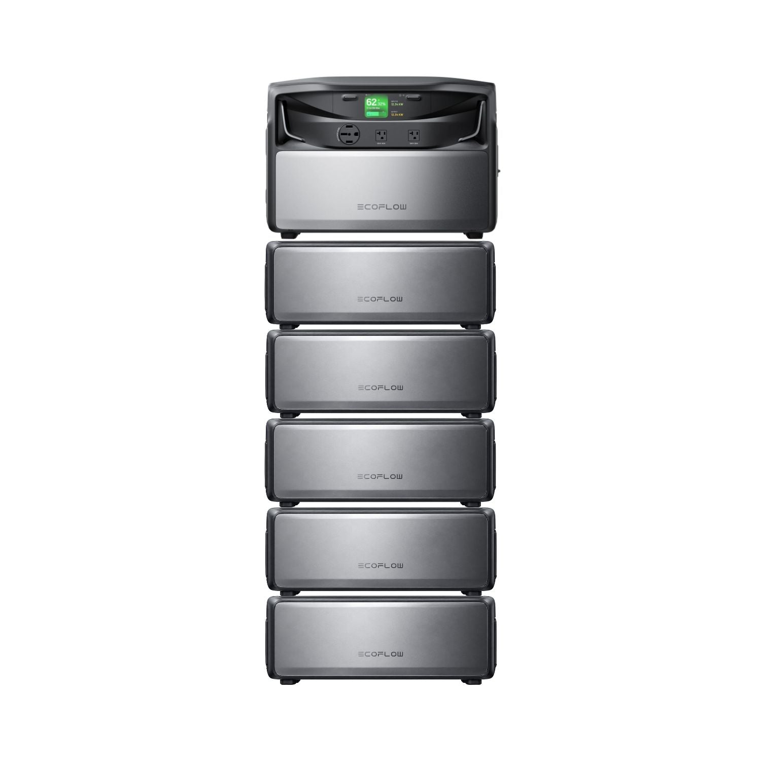 EcoFlow TITAN 5000 Plus Whole-Home Battery Backup with 6 batteries