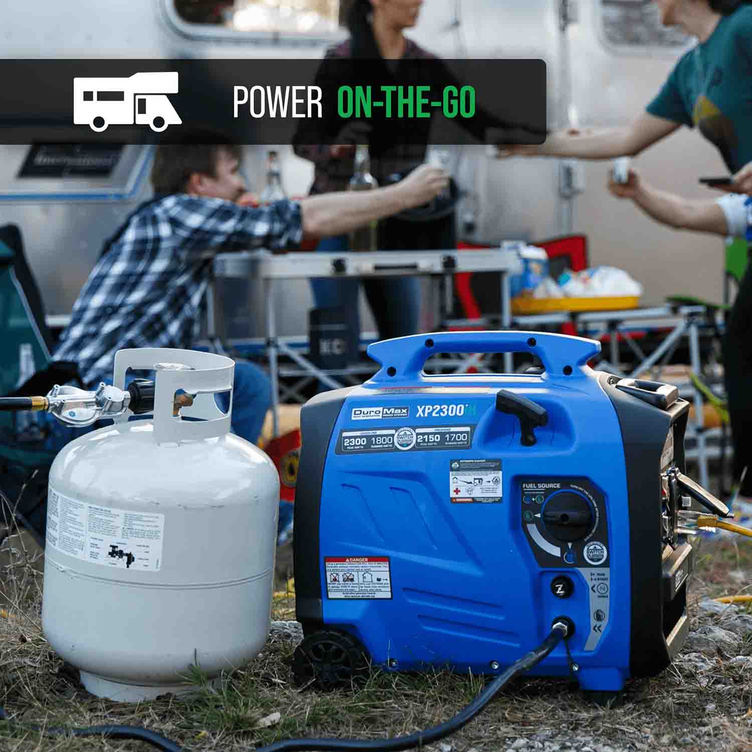 Enjoy Power On The Go With The DuroMax XP2300iH Generator