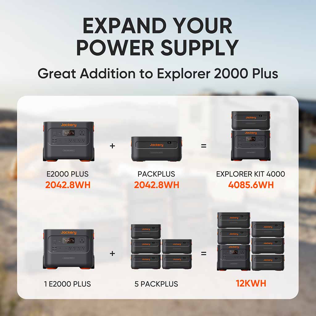 Jackery Battery Pack 2000 Plus | Outbound Power